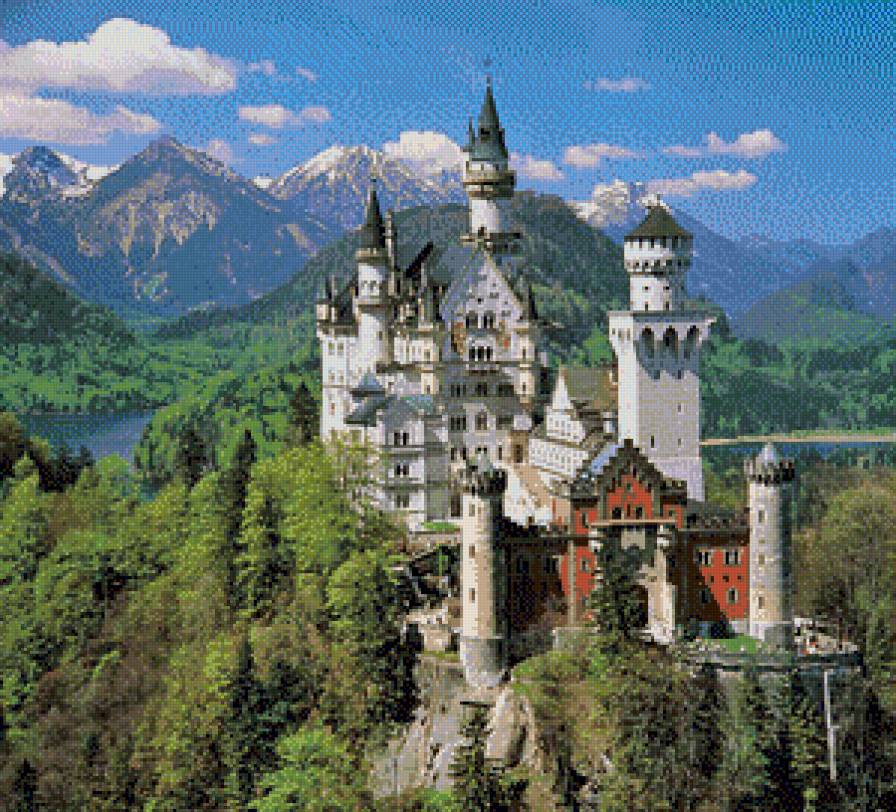 замок в Германии2 - предпросмотр