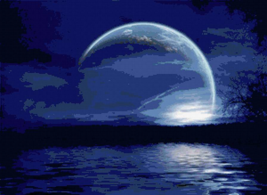 луна - природа - предпросмотр