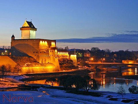 нарва крепость - оригинал