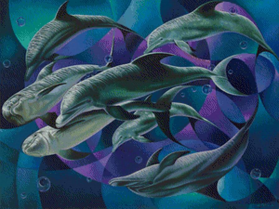 Ricardo Chavez Mendez - дельфины - предпросмотр