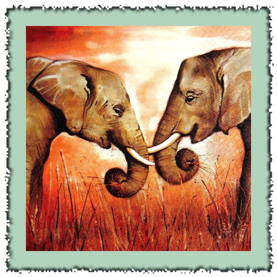 Друзья слоник. Картины со слонами. Слоны для декупажа. Слон живопись. Картины в африканском стиле.