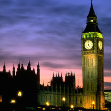 Схема вышивки «Вечерний Лондон»