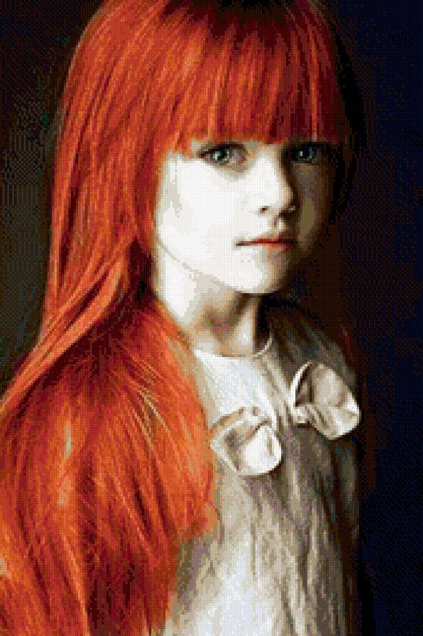 взгляд - портрет, взгляд, картина, дети - предпросмотр