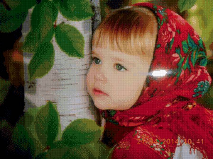 красота неземная - лес., лето, девочка, береза, дети - предпросмотр