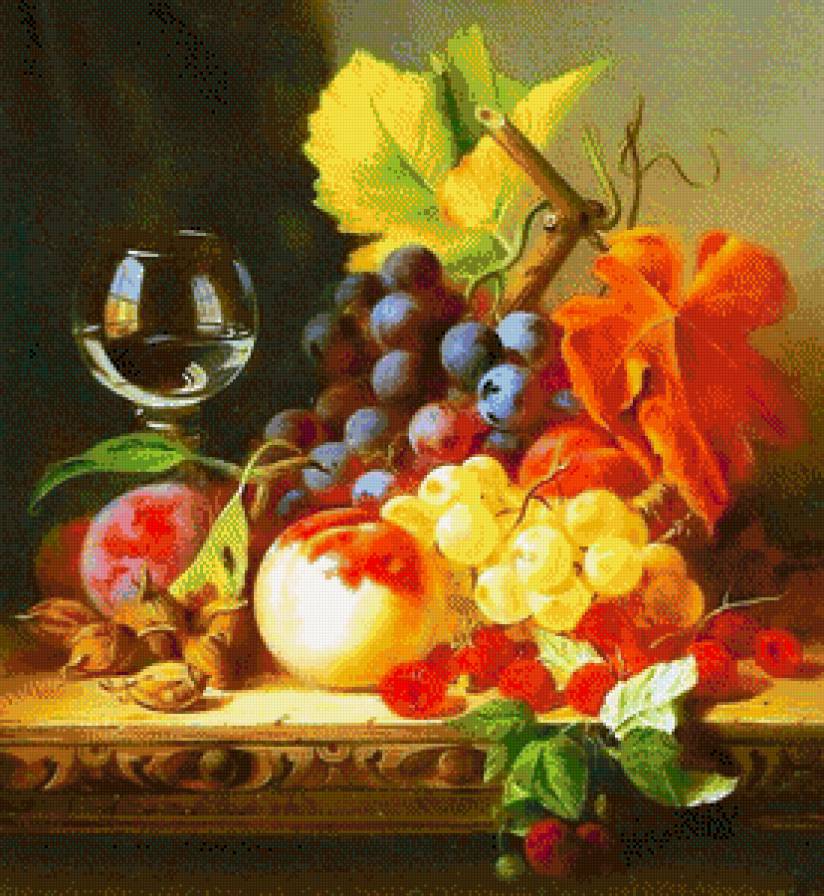 Фрукты - натюрморт - предпросмотр