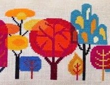 Схема вышивки «Arbolada»