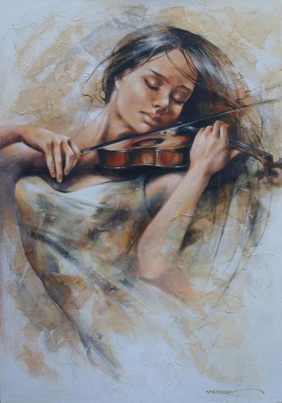 скрипка - оригинал