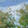Предпросмотр схемы вышивки «горный пейзаж» (№671303)