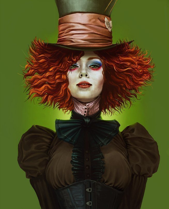 Шляпница - алиса шляпник - оригинал