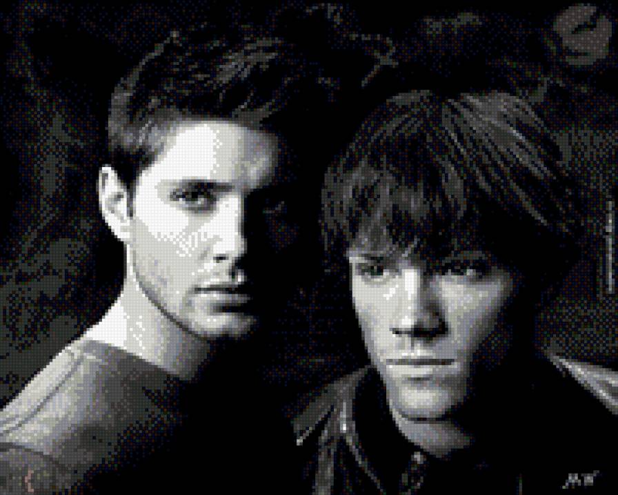 Дин и Сэм - дин, сэм, сверхъестественное - предпросмотр