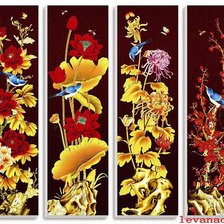 Схема вышивки «Птицы»