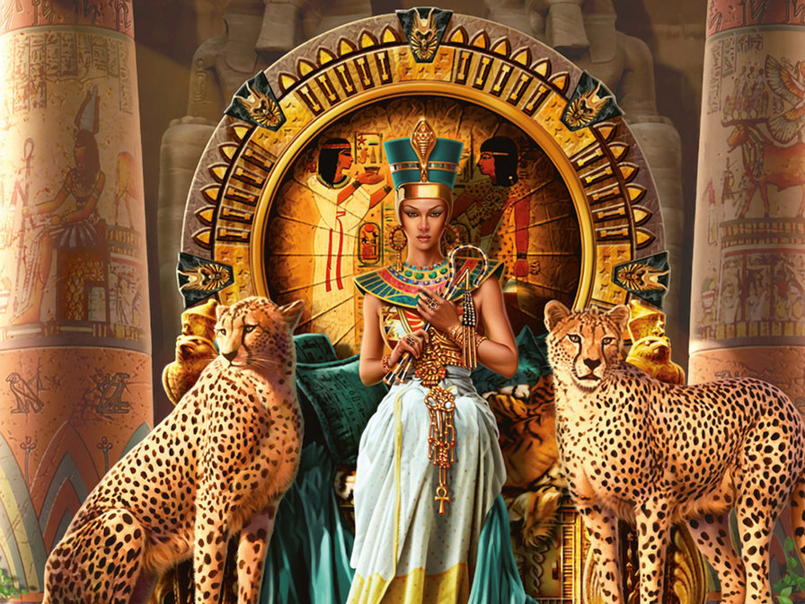 Египет - люди, девушка - оригинал