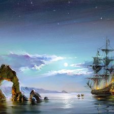 Схема вышивки «привал»