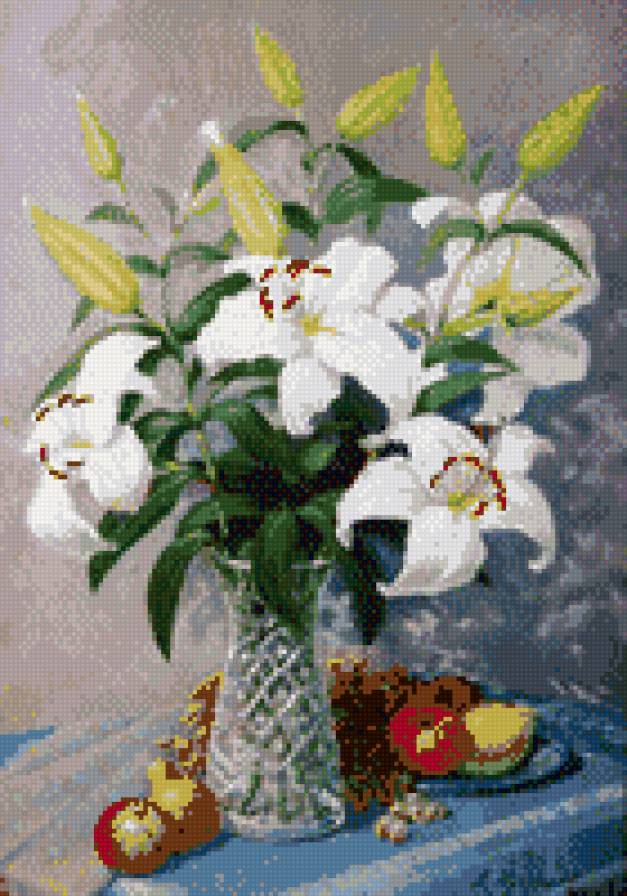 Букет - цветы, букет, натюрморт - предпросмотр