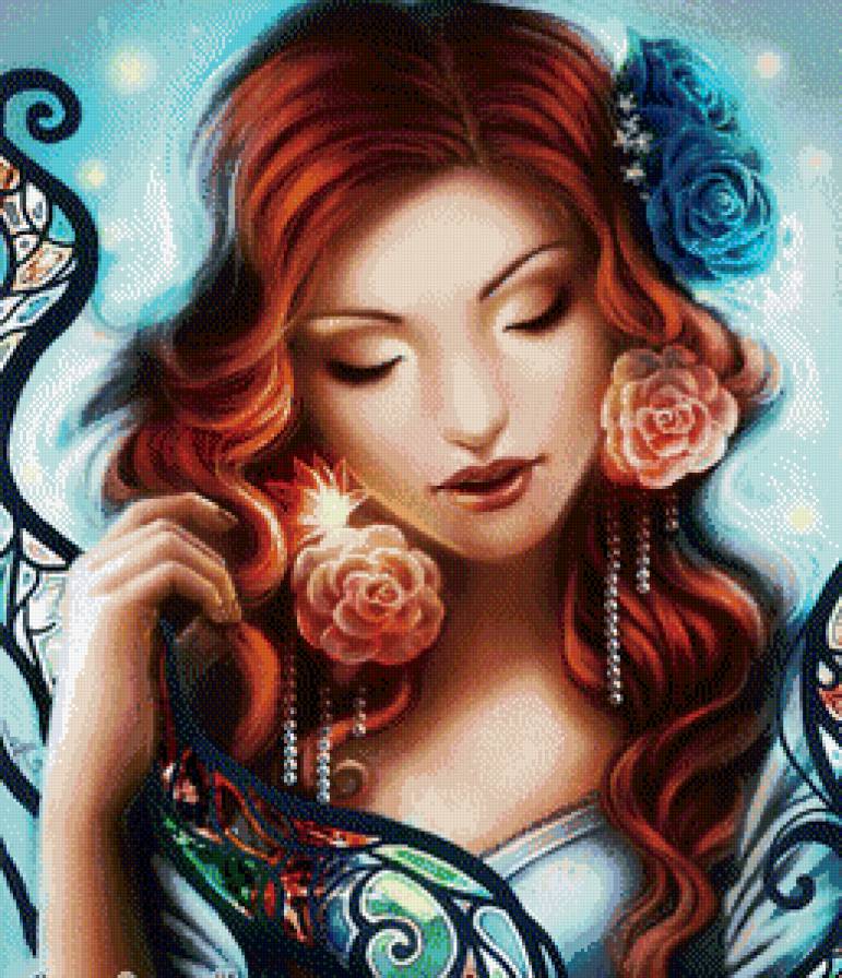 принцесса цветов - фентези - предпросмотр