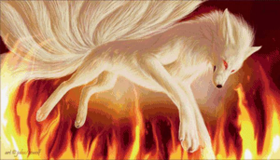 №672189 - фентези, волки - предпросмотр