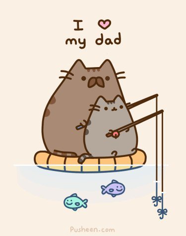 I love my dad - рыбалка, папа и сын, я люблю моего папу, коты - оригинал