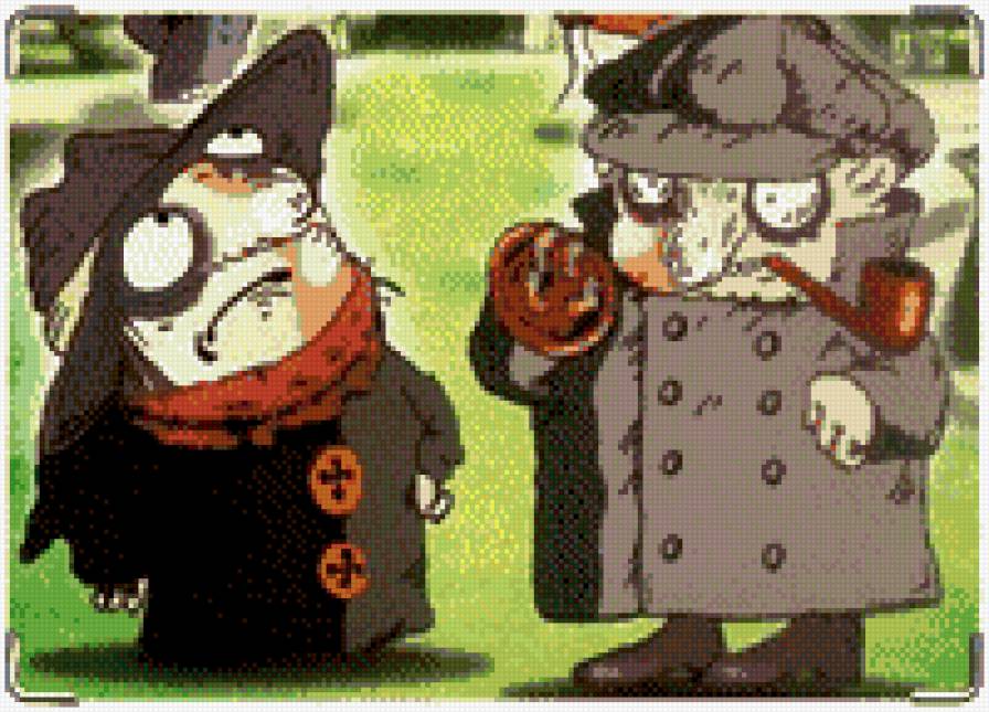 №673885 - колобки, мультик, пуговица - предпросмотр