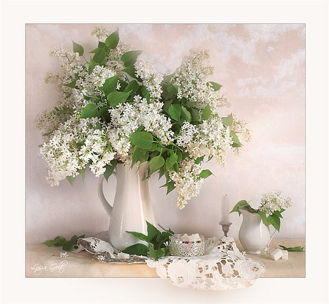 №674182 - серень, цветы, натюрморт - оригинал