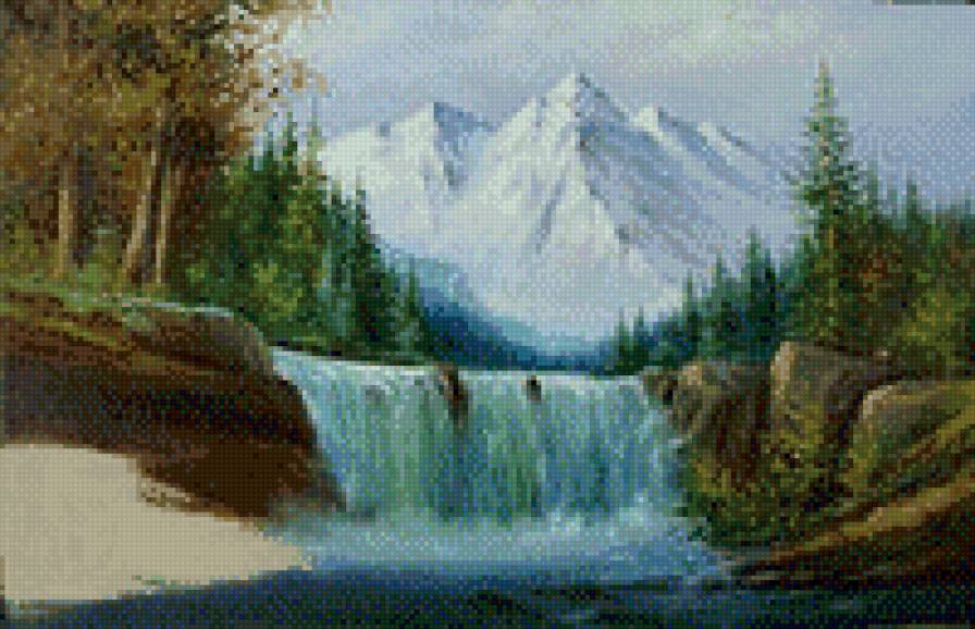 водопад - предпросмотр