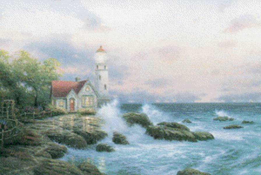 сильный прибой - предпросмотр