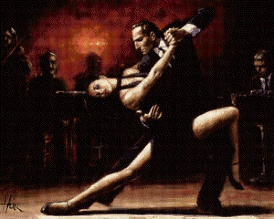 Fabian Perez Танго в Буэнос-Айресе - fabian perez, танго - предпросмотр