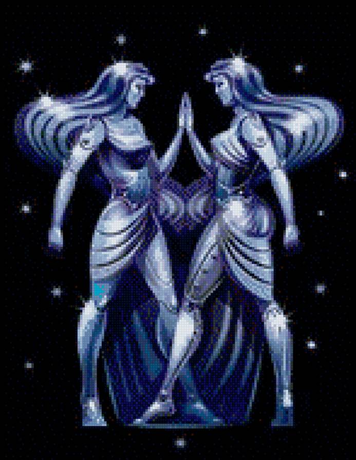 Близнецы - знак, зодиак, близнецы - предпросмотр