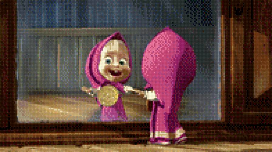 До чего ж я хороша! - мультики, персонаж, герой, медведь, маша - предпросмотр