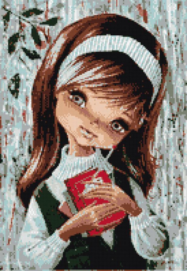 Девочка - портрет, девочка, женщина, кукла, девушка - предпросмотр