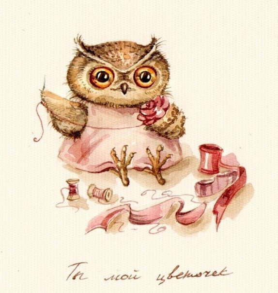 Совушка швея - оригинал