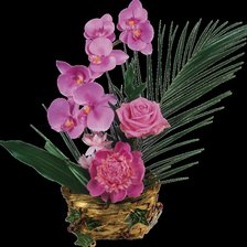 Схема вышивки «цветы»