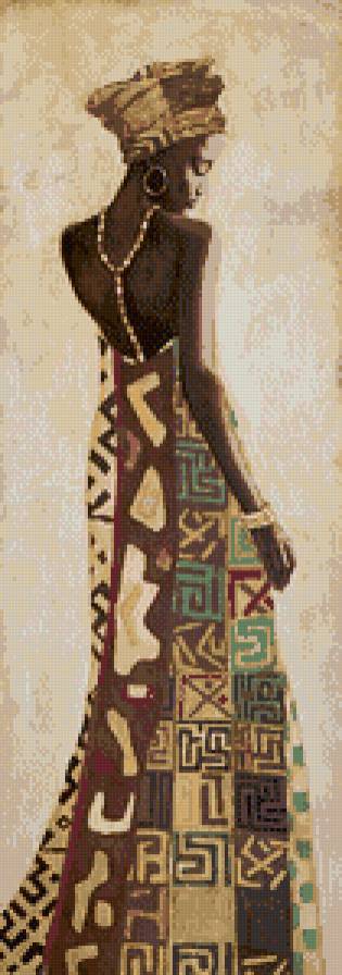 Африканка - женщина, африка, африканка, девушка - предпросмотр