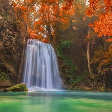 Схема вышивки «водопад»