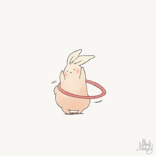 Зайка - хула хуп, животные, зайчик - оригинал