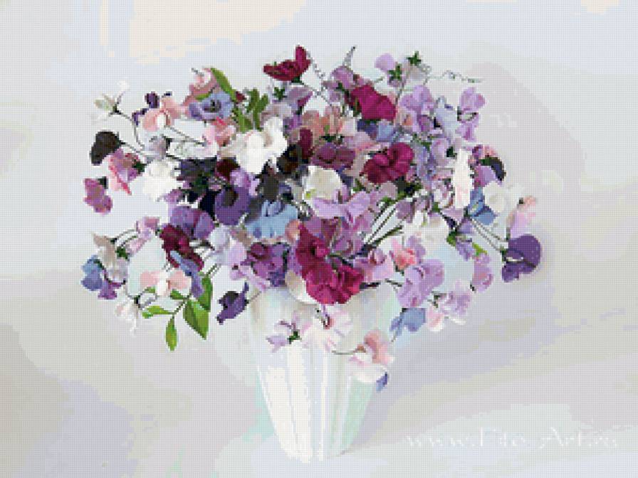 Букет - натюрморт, цветы - предпросмотр