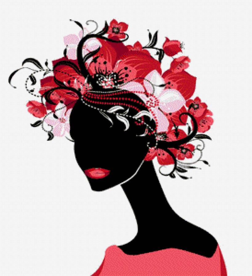 Портрет - девушка, портрет - предпросмотр