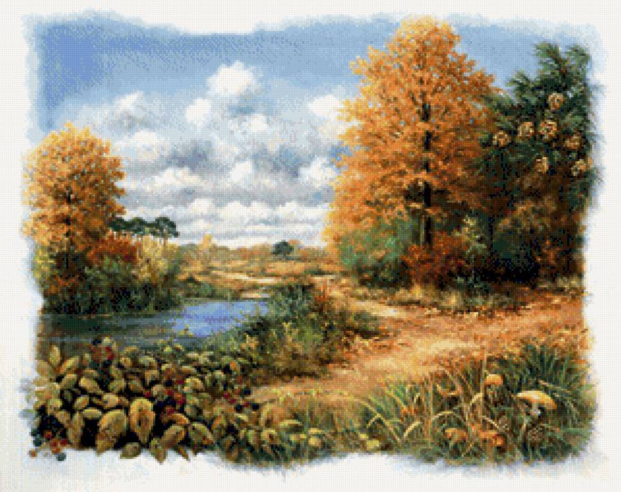 золотая осень - родные просторы - предпросмотр