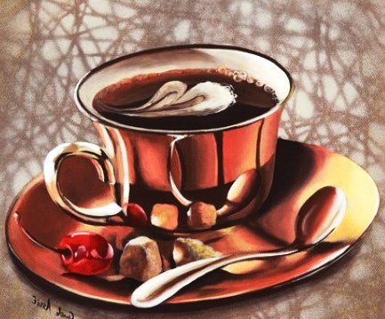 Кофе - натюрморт на кухню - оригинал