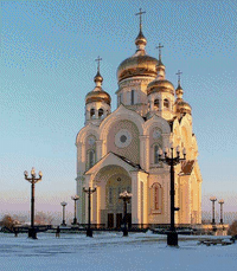 Спасо-Преображенский кафедральный собор - собор, церковь, хабаровск - предпросмотр