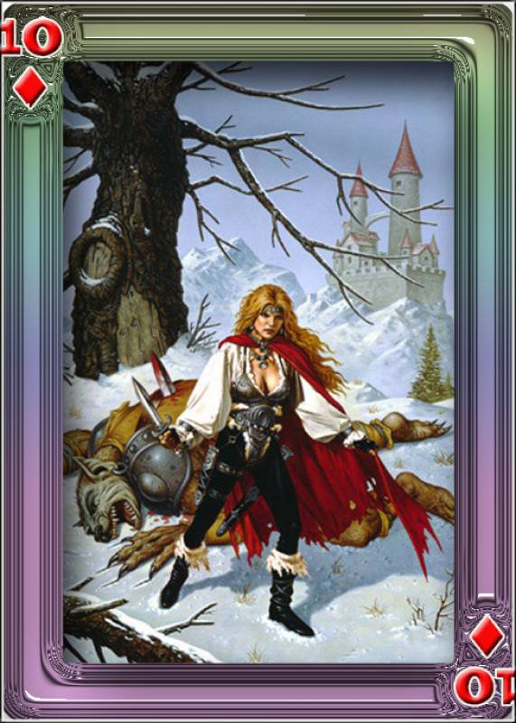 девушка воин - фэнтези, девушка, воин - оригинал