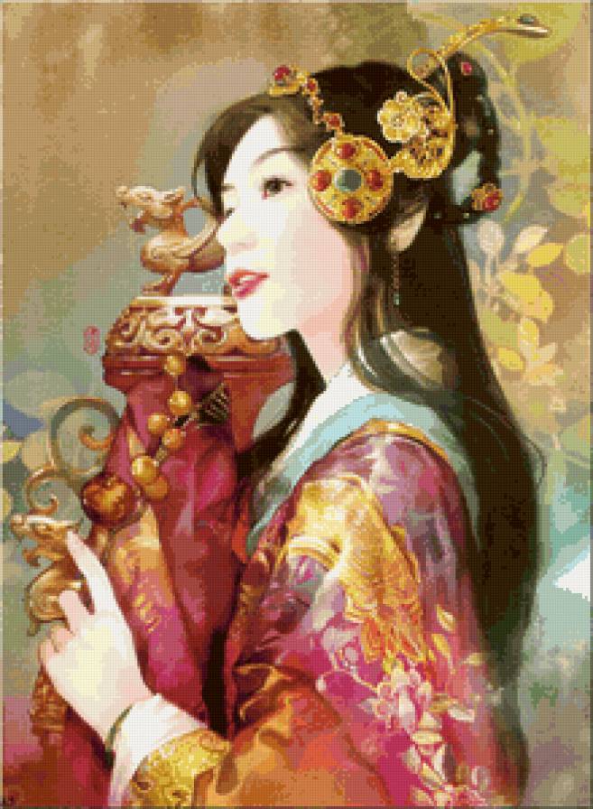 восточная красавица - девушка, восток - предпросмотр