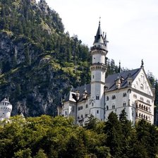 Схема вышивки «Замок Бавария»