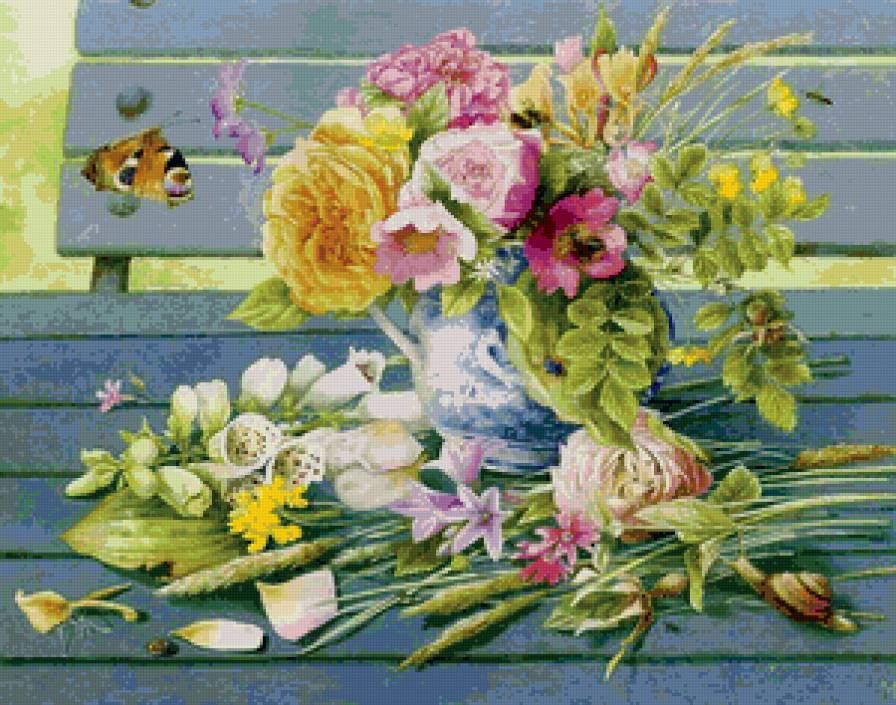 Цветы - цветы, натюрморт - предпросмотр