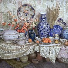 Схема вышивки «натюрморт»