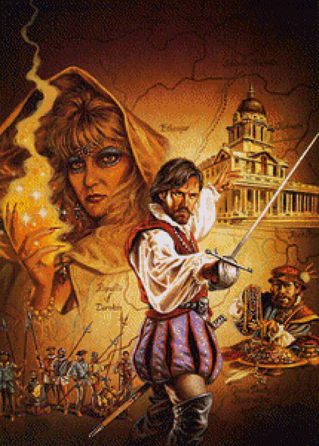 Boris - фентези, девушка, войны, мушкетер - предпросмотр