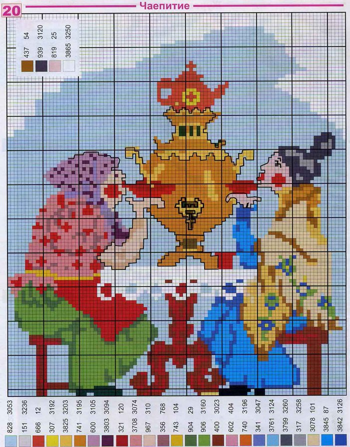 Чаепитие - мило, чай, кухня.уют, бабули, котик, дом - оригинал