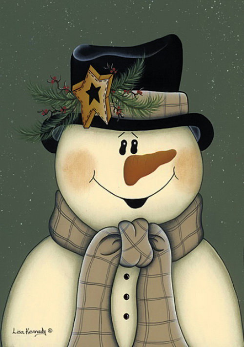 снеговик - оригинал