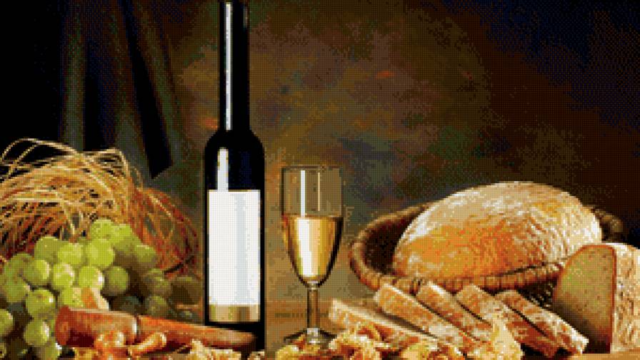 натюрморт для кухни - кухня, натюрморт, пано - предпросмотр