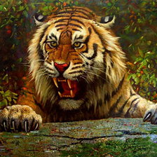 Схема вышивки «Tygrys»