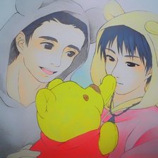 Схема вышивки «Yuzu and Javi»